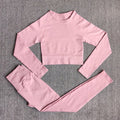 Yoga Set Seamless Women's Sportswear Workout Clothes Athletic Wear Gym